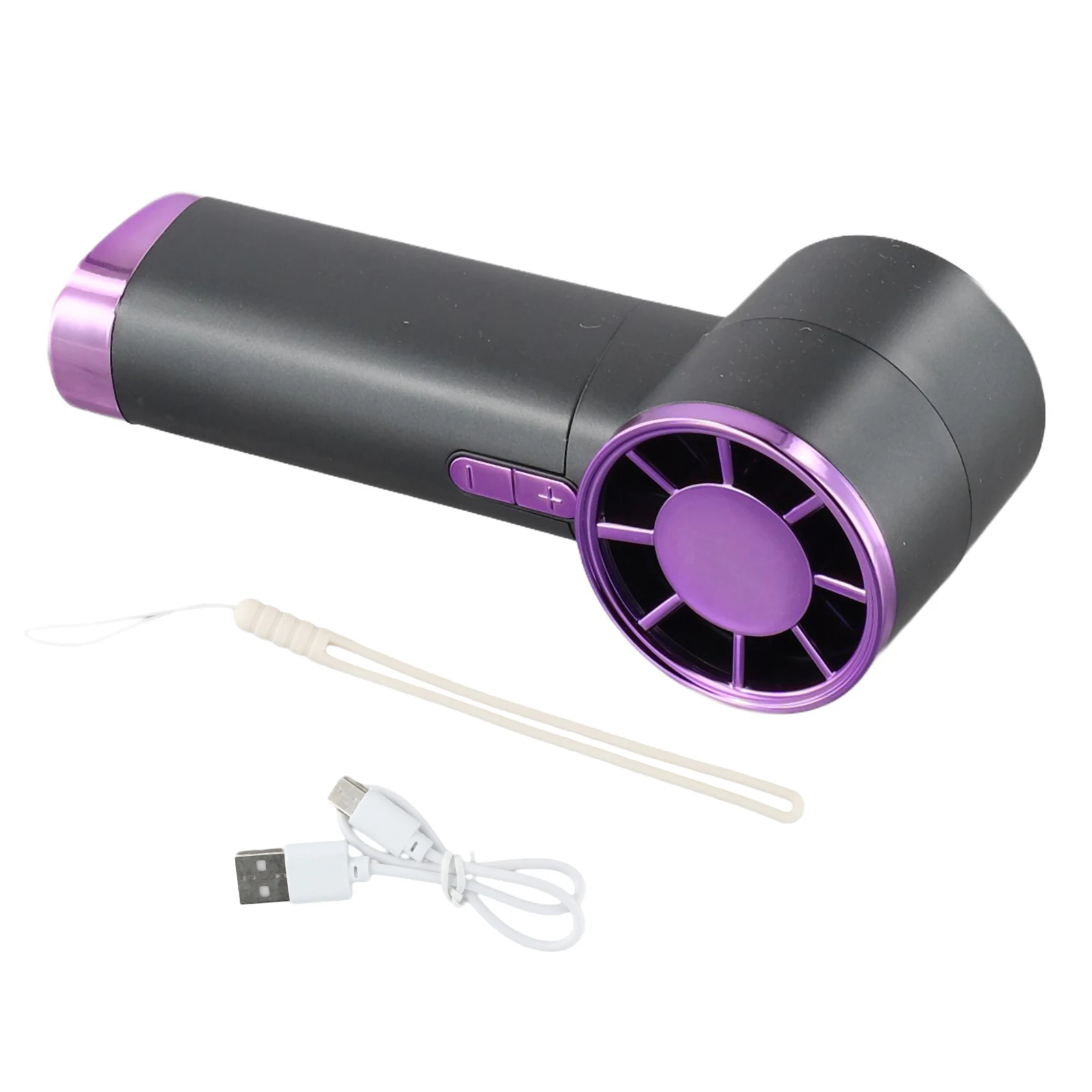 Hot Weather Outdoor Events Turbo Cooling Fan Compact Handheld Cooling Fan 100 Speed Settings Cooling Solutions