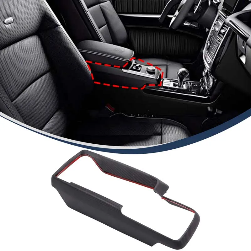 

Center Console Armrest Box Base Frame Trim Sticker High Quality Car Accessory For Mercedes Benz G Class W463 G500 G550 2012-2018