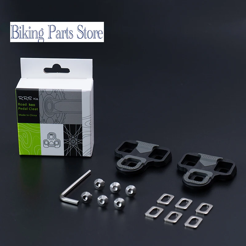 Rrskit Road Bicycle Pedal Cleats 6x Washers For SPD Cleat Screw Bike Plate For KEO Cleat Repair M5 Screw Gasket Bike Accessories