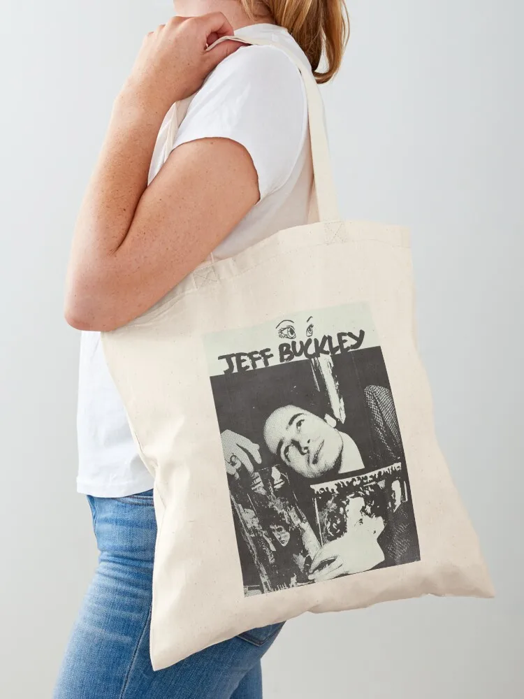 Jeff Buckley Tote Bag Eco bag personalized tote Cloth bags Canvas shoulder bag