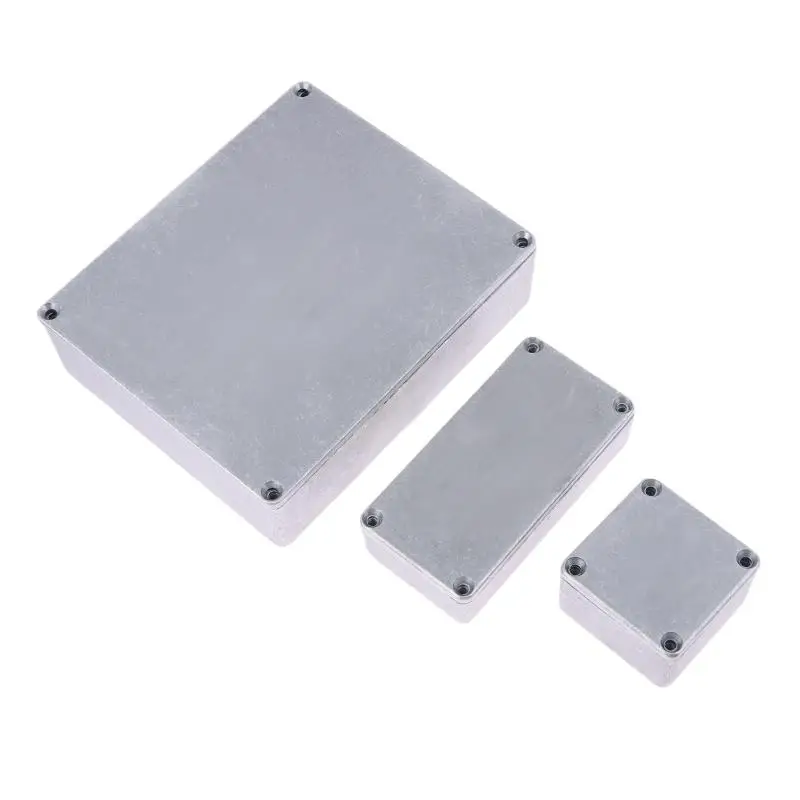 Gitarren-Effektpedal-Gehäuse aus Aluminiumdruckguss mit Schrauben, Stompbox-Gehäuse, Gitarrenzubehör – Detail 7