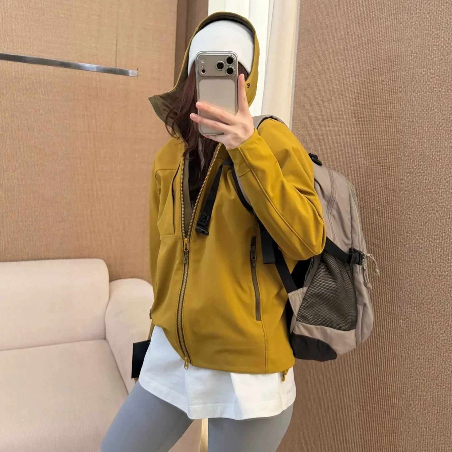 No Logo Vintage Outdoor Basic Hiking Sports Rainproof Windbreaker Technology Function Casual Tops Hip Hop Jackets for Men Coats