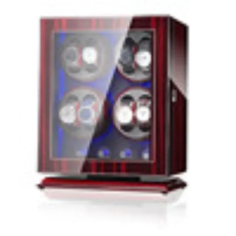 Fully automatic winding box, box, watch shaker, watch shaker, jewelry shaker, self-swinging device LED open lid and stop