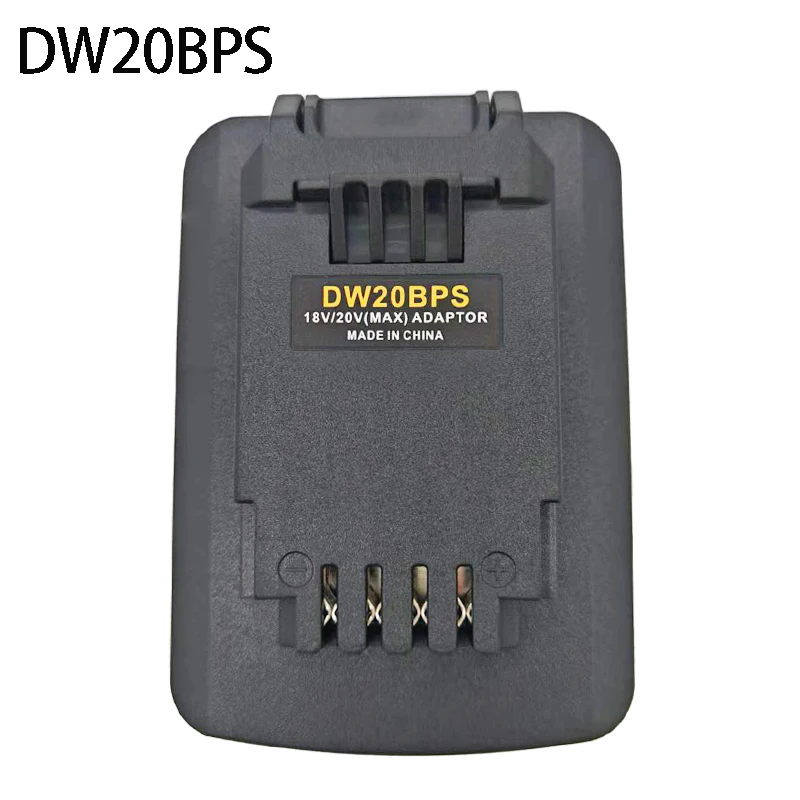 

Adapter Battery DW20BPS for Dewalt 18V 20V MAX XR Slide Lithium Battery Compatible for Black&Decker/Porter-Cable/Stanley Tools