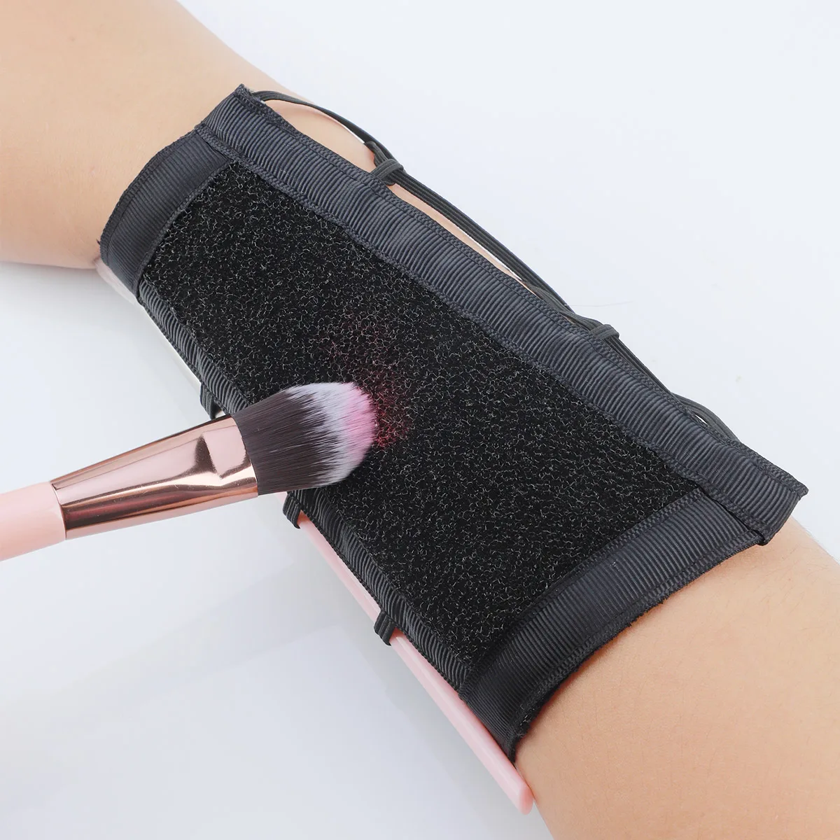 แปรงแต่งหน้าแบบมีด้ามจับ ฟองน้ำทำความสะอาดแปรงแต่งหน้า ฟองน้ำทำความสะอาดสีแปรงแต่งหน้า น้ำยาทำความสะอาดอายแชโดว์ น้ำยาล้างสีแปรงแต่งหน้าแบบแห้ง