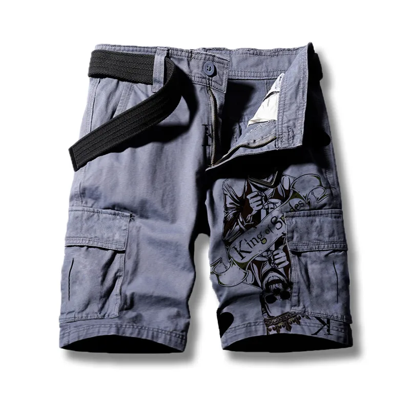 Pantalon de travail de rue en plein air américain pour hommes, short de mode, jambe droite, short de rue décontracté, été, nouveau