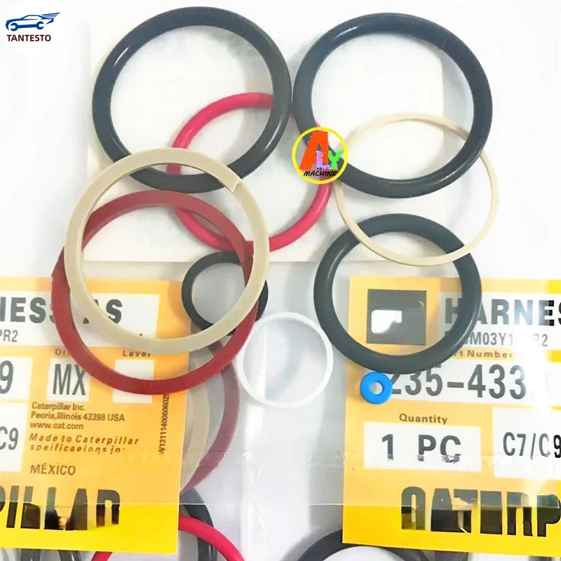 

Original Diesel Common Rail Injector Repair Kits for CAT C7C9 C13 C15 3126B C7C9 Pump Repair Seal Ring Washer Parts