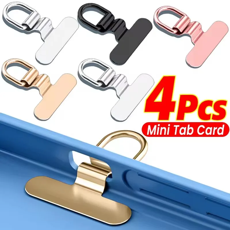 Universal Stainless Steel Phone Tether Tab Strap Mini Anti-L