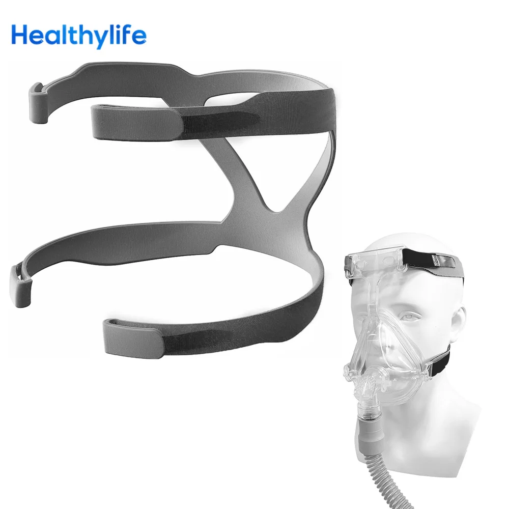 Универсальный головной убор, комфортная гелевая полная маска, запасная часть, повязка на голову CPAP для Respironics Resmed Resmart без маски, Прямая поставка Универсальный головной убор, комфортная гелевая полная маска, запасная часть, повязка на голову CPAP для Respironics Resmed Resmart без маски, Прямая поставка