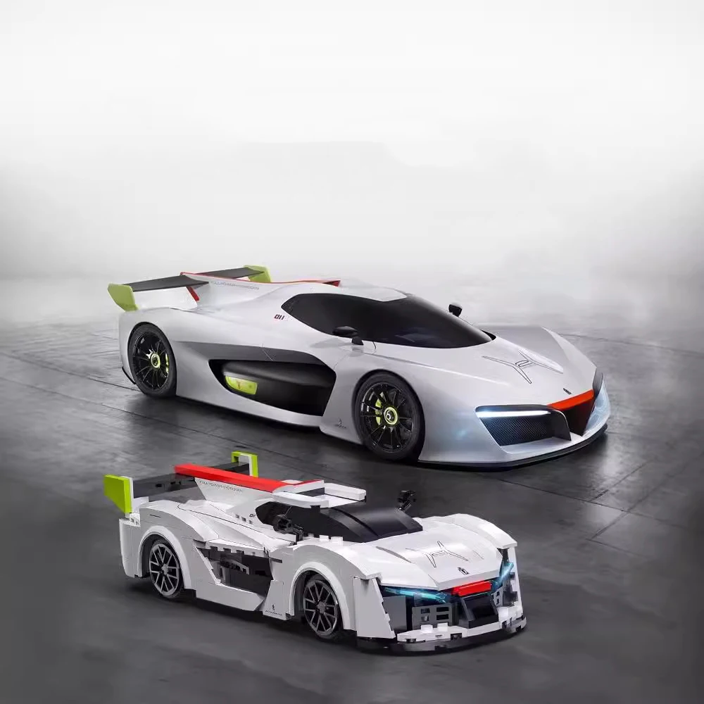 기술 Pininfarinas 슈퍼 스포츠카 Sergioes 빌딩 블록 App Rc 벽돌 1:20 스케일 레이싱 2.4ghz 원격 제어 차량 장난감