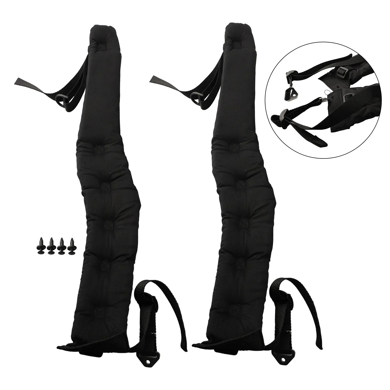Kit de arnés de mochila, piezas de repuesto de calidad izquierda y derecha compatibles con el Kit de correa de arnés de soplador de hojas de mochila Echo