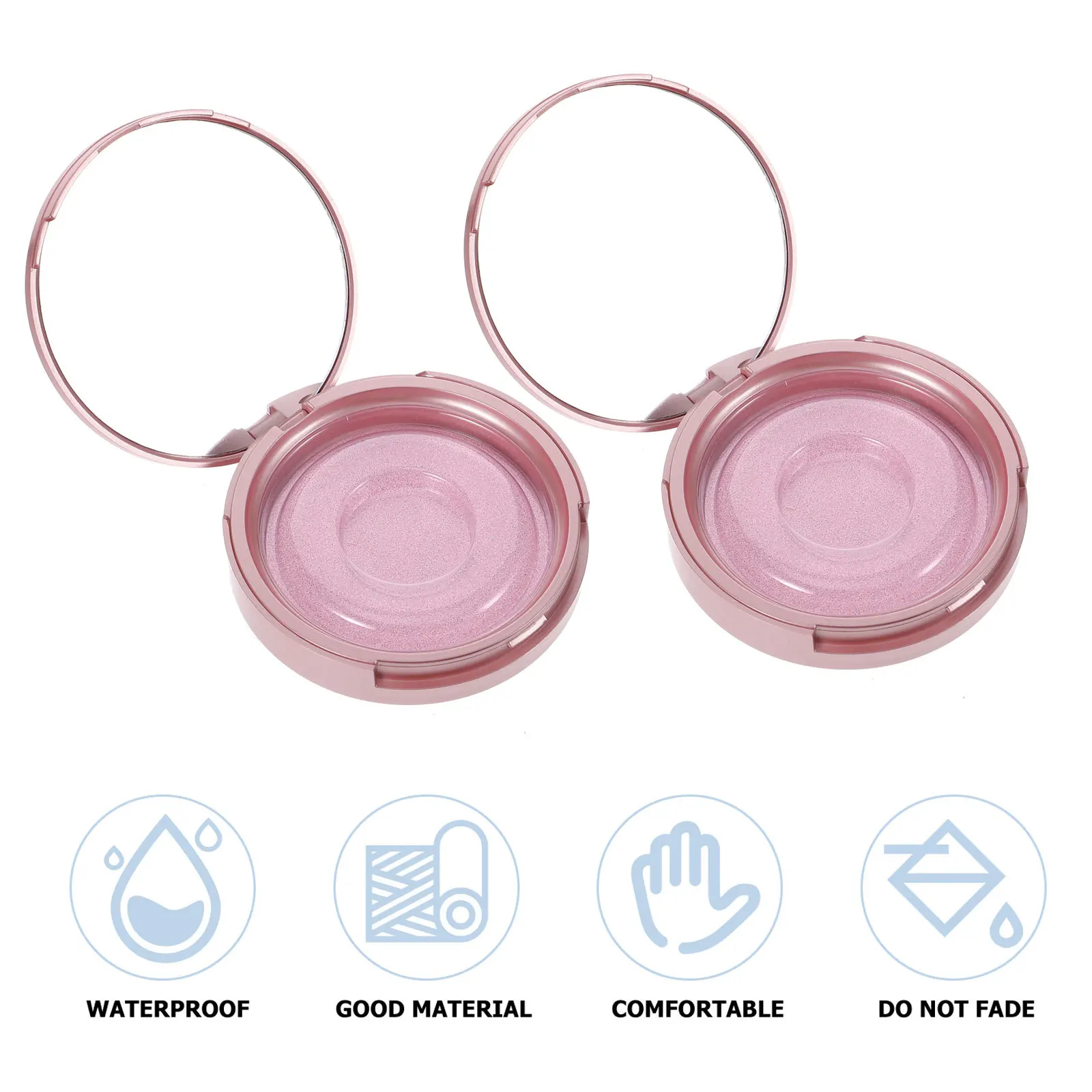 6 set custodia per ciglia finte scatola per imballaggio ciglia in plastica di alta qualità 18 unità soluzione di archiviazione riutilizzabile per trucco pulito