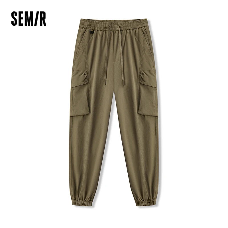 

Semir Брюки-джоггеры Мужские свободные длинные брюки в стиле карго 2025 Новая зимняя модная уличная одежда