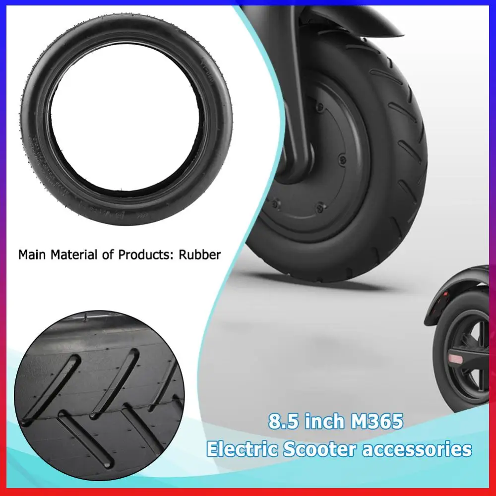 

8.5Inch Thick Inner Outer Tire Tube Wear Resist Replacement Tyre Rubber Cover Tire Electric Scooter Accessories Repairment
