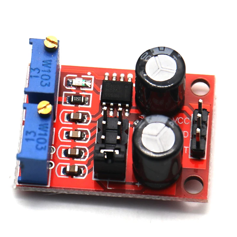 5PCS/NE555 Pulse Frequency Duty Cycle Adjustable Square Wave Rectangular Signal Generator Stepper Motor Driver Board Module