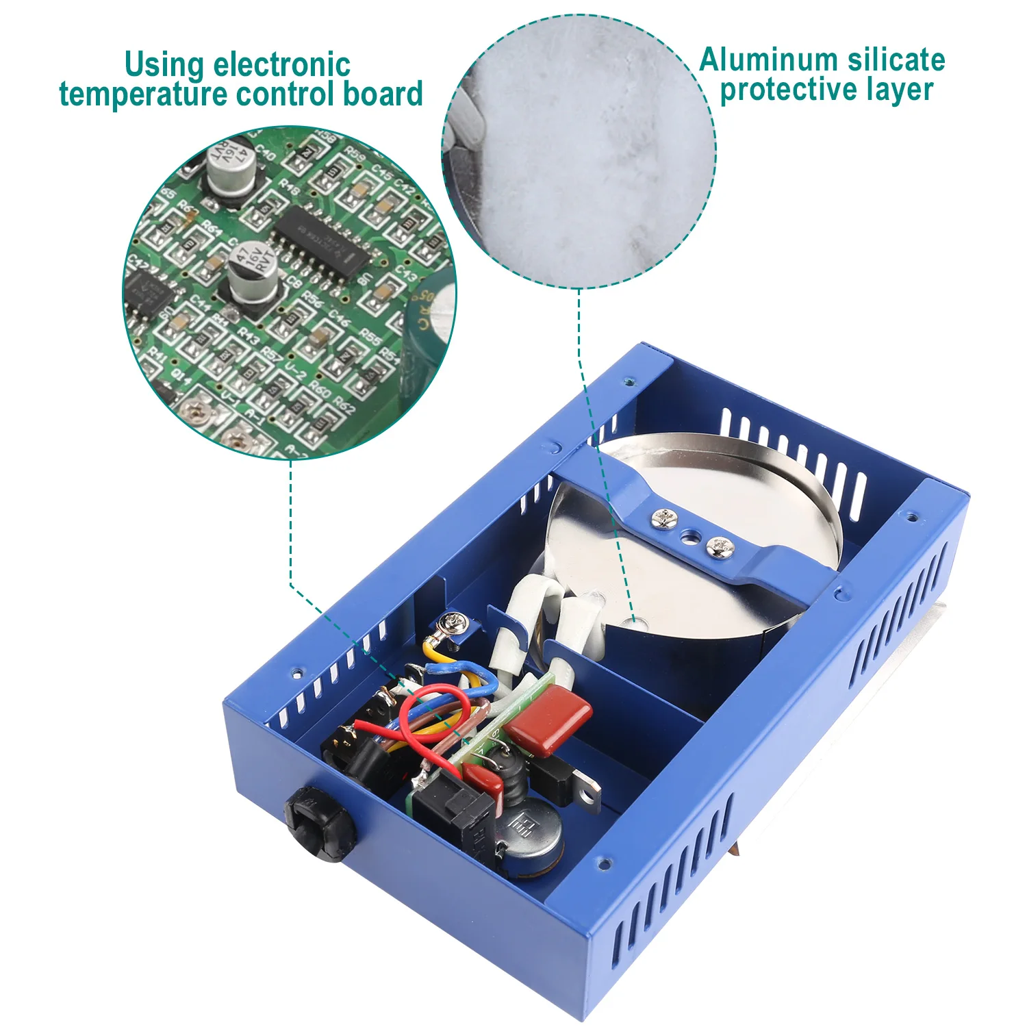 200/250/300W Solder Pot Equipment Tin Melting Furnace Soldering Furnace Temperature Control Desolder Bath 220V For Electricians