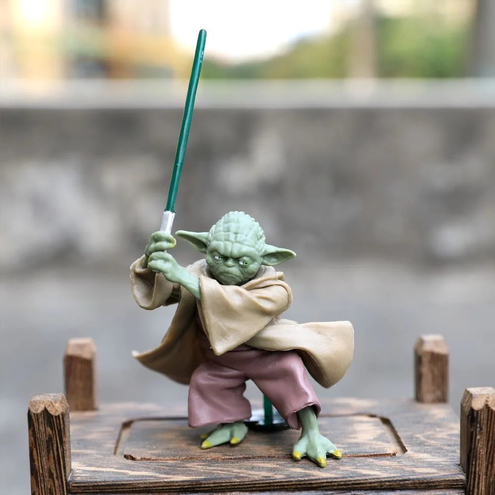 

Disney cartoon baby Yoda Action Figures Toys kids Birthday Gifts