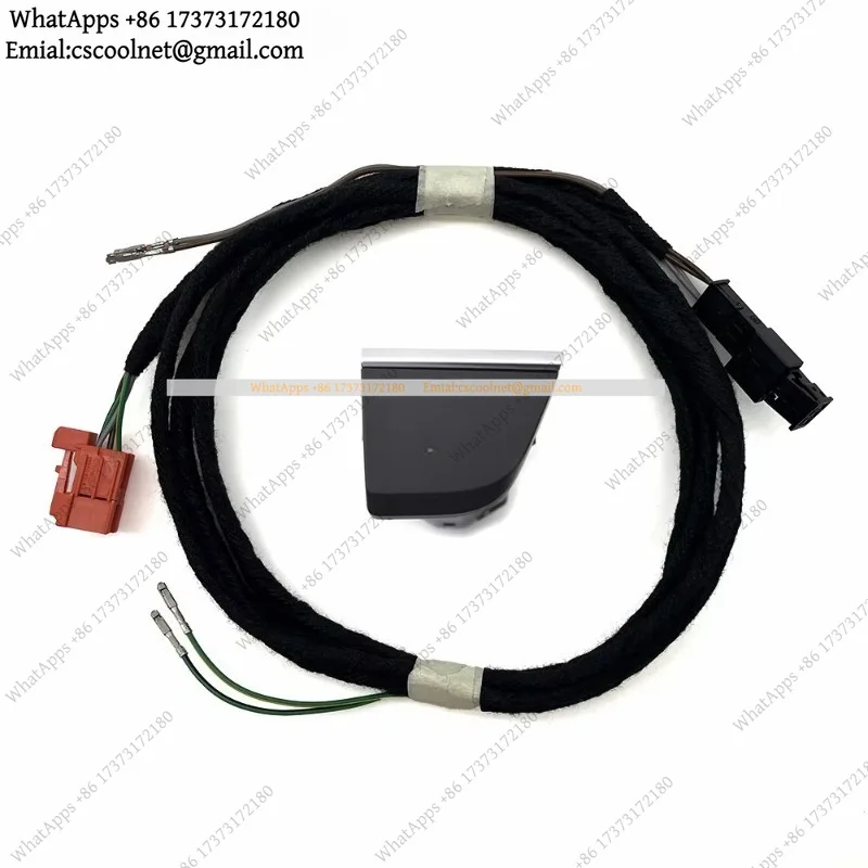 JS01 80B 927 143 For LHD White Backlight Auto Hold Switch Hill Hold Brake Kit Car Accessories