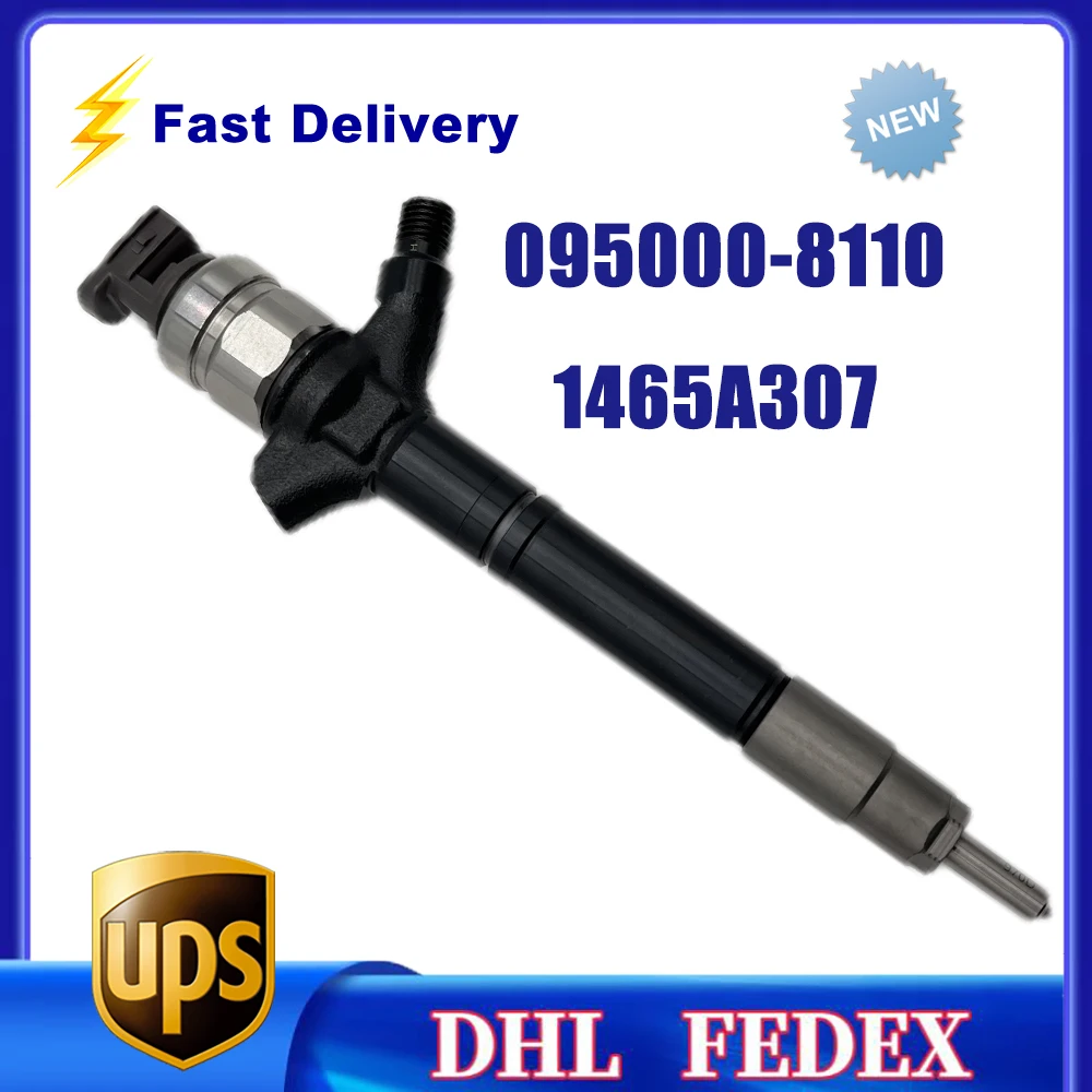 095000-8110 1465A307 Common Rail Diesel Fuel Injector Assy for Denso Mitsubishi