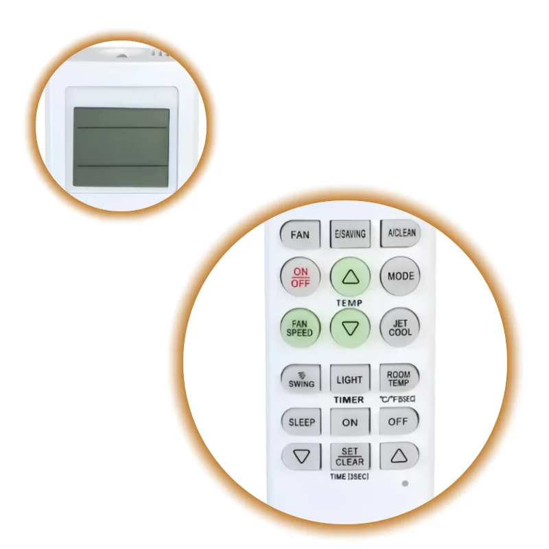 

Replacement AC Remote AKB73315601 Compatible with Air Conditioner AKB73456109 LSN161HSV LSN307HV3 LSN161HSV LSN307HV3 LAN120H