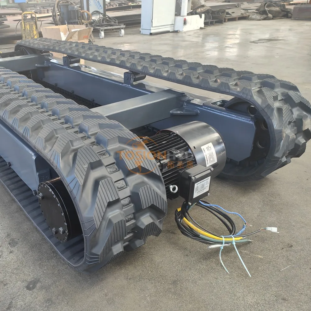 China Suppliers Agriculture Farming Cherry Harvest Machine Mini Excavator Track System Sprocket Track Chassis Undercarriage