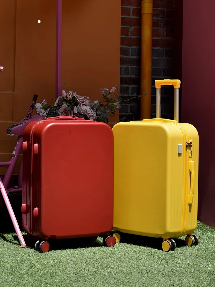 valise-de-voyage-rouge-24-pouces-pour-femme-version-coreenne-mignonne-avec-serrure-a-combinaison-roues-et-materiau-abs-pc-bagage-cabine