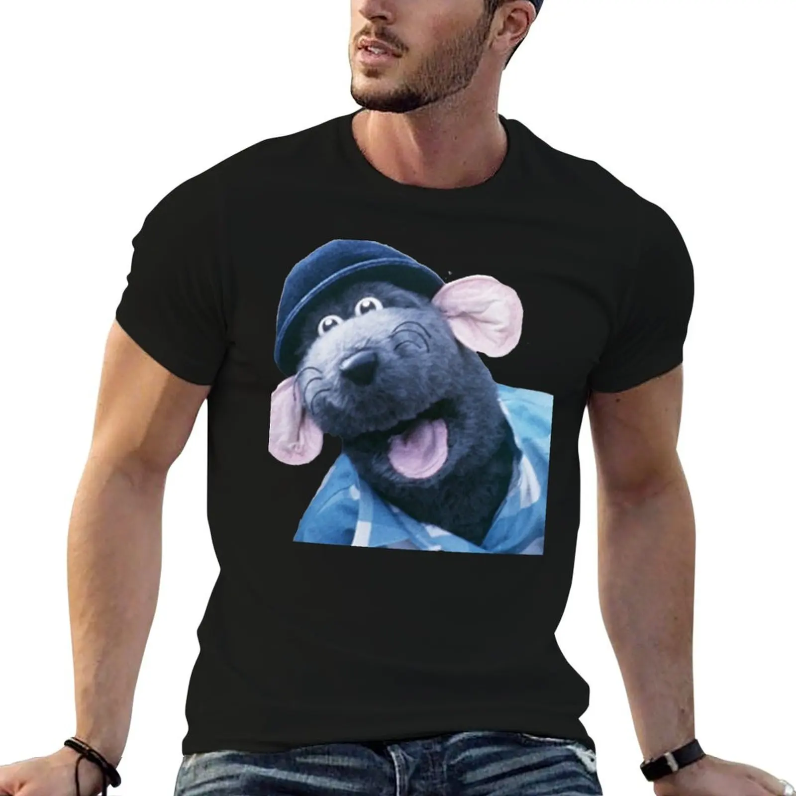 

Roland Rat T-Shirt man t shirts graphic t shirts for man pack cotton T-Shirt