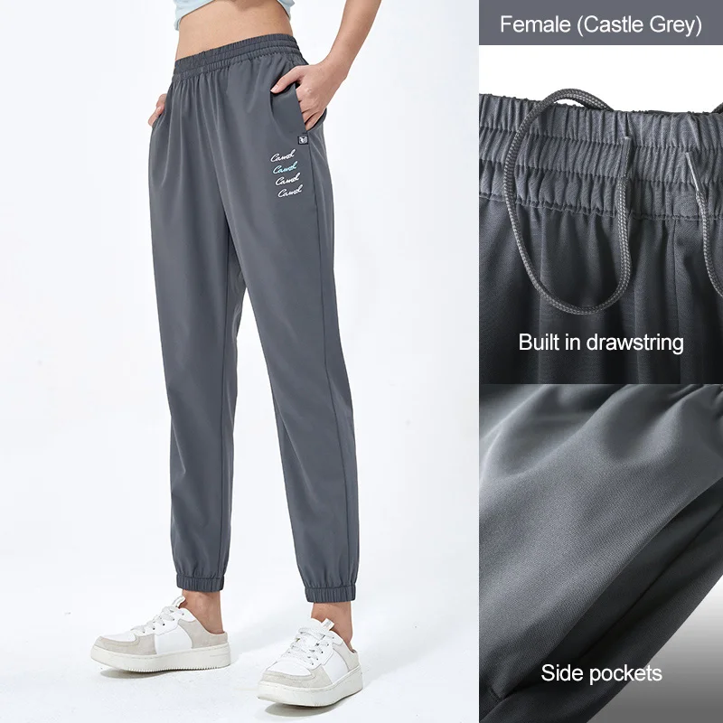 GOLDEN CAMEL Hiking Pants Women Men Quick-drying Sports Running Pant for Men Loose Breathable Shorts Fitness Casual Trousers