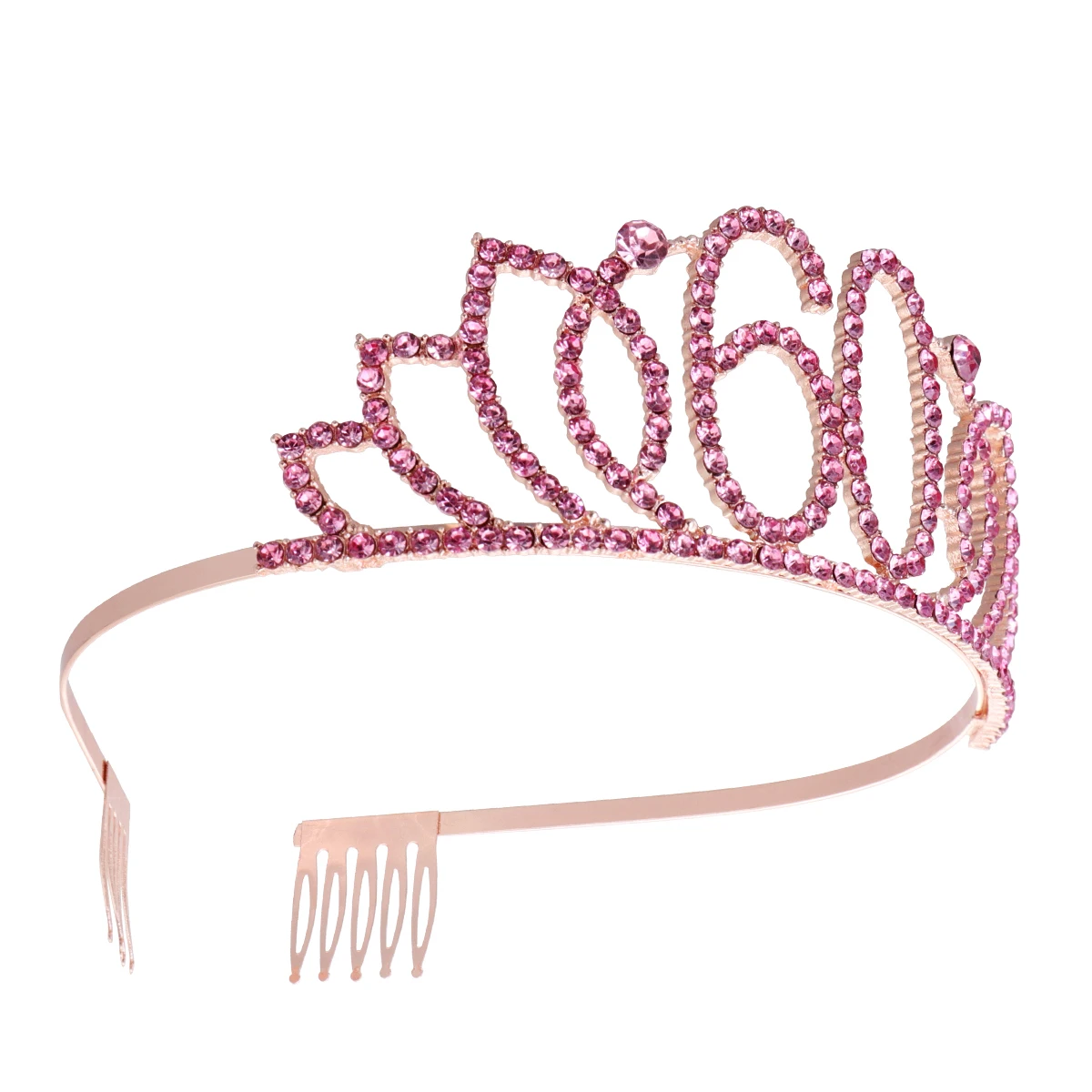

Birthday Headb Crown Women Headdress Hair Accessories Delicate Structure Birthday Cake Decor Number Crown Elegant Design