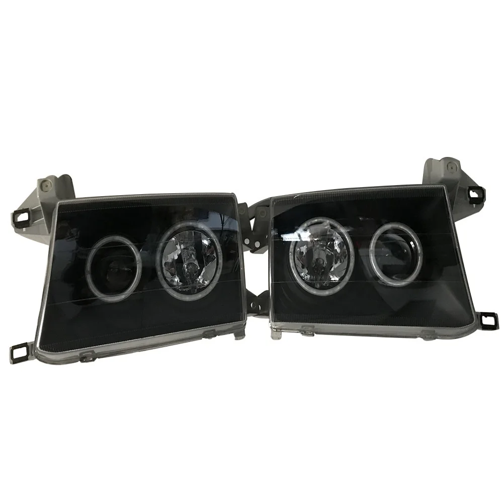 L+R Car LED Diaphragm Headlights Suitable For Toyota HILUX SURF 4Runner KZN185 UZN185 1996 1997 1998 1999 2000  Far And Near Lig