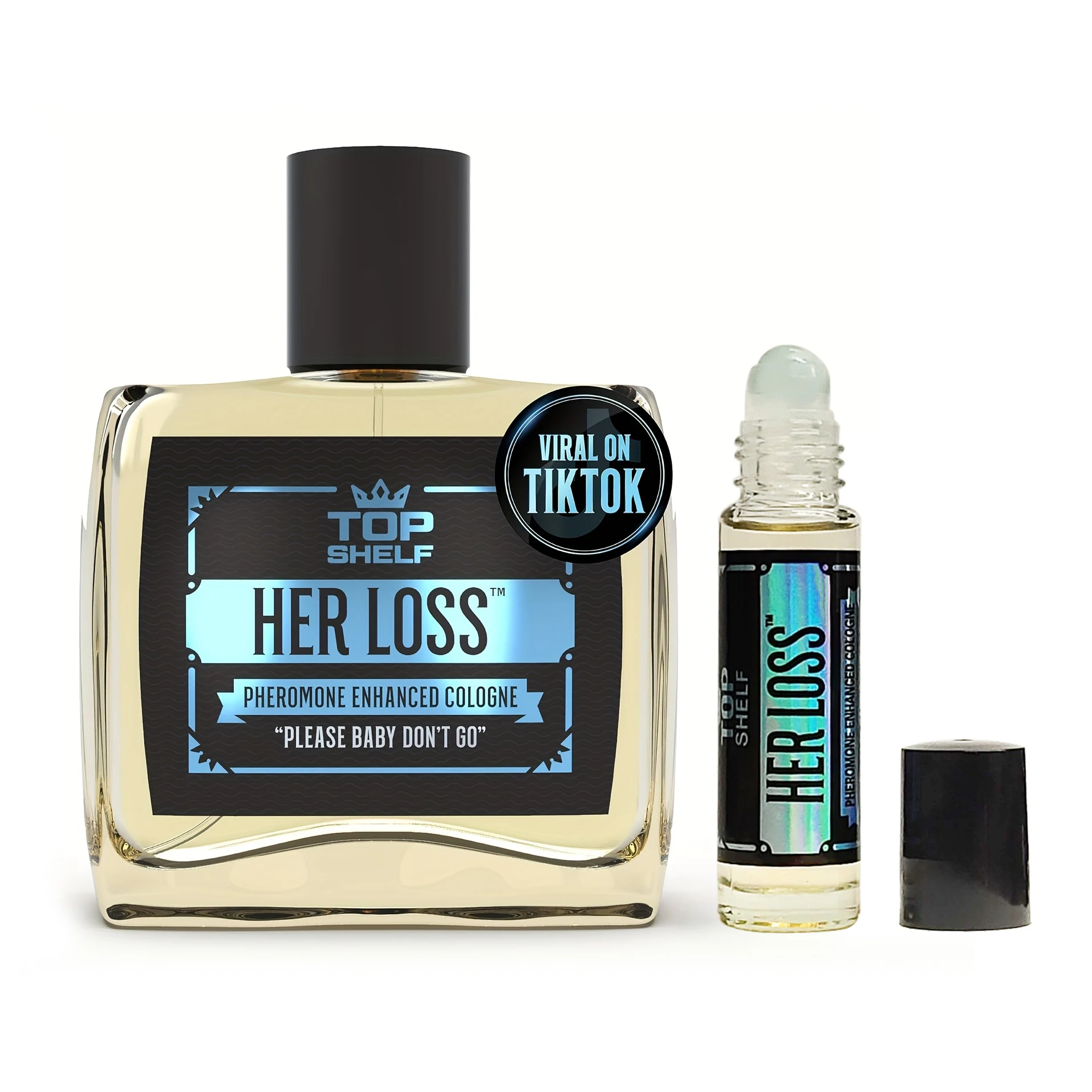 น้ำหอมฟีโรโมน Her Loss สำหรับผู้ชาย รุ่นใหม่ ปี 2025 ขนาด 50+10 มล. ของขวัญคริสต์มาส