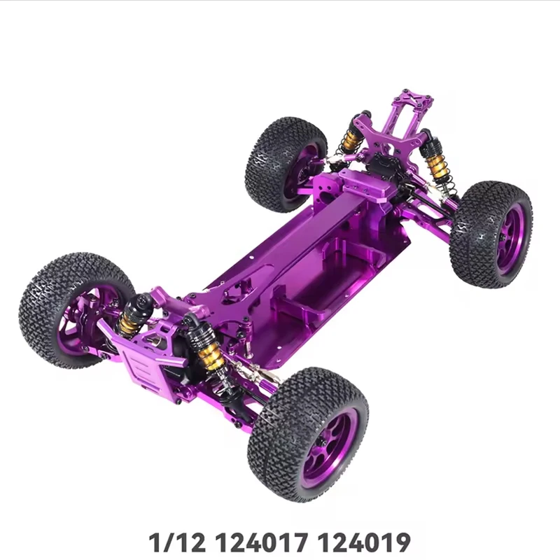 Wltoys RC Car 144001144010 124017 124007 124008 124016 124018 124019 Amortiguador de aceite de Metal accesorios de piezas de mejora