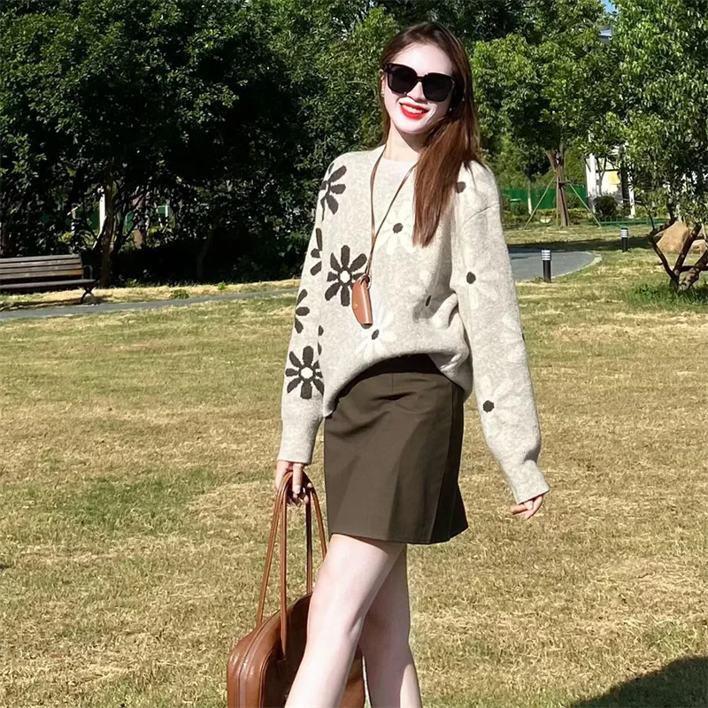 Suéter Corto para Mujer, Tejido Antibolitas, Capa Base de Punto, Calidad Premium, Fábrica Trece de Guangzhou, Dongguan Dalang