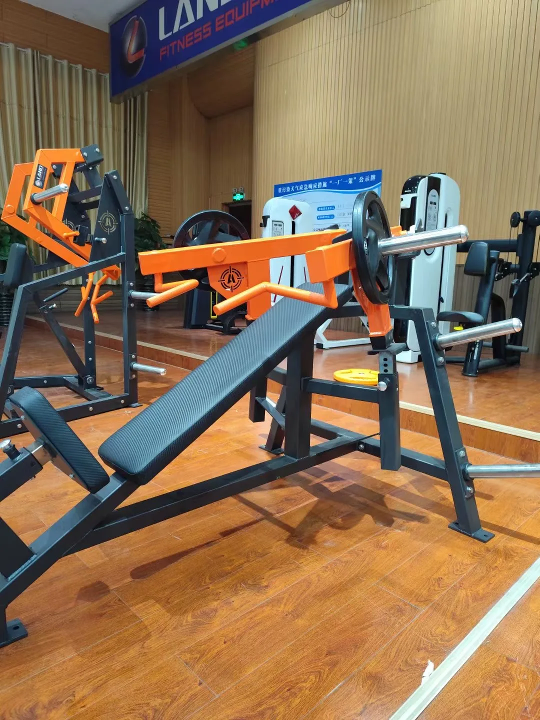 معدات الصالة الرياضية آلة ضغط الصدر المنحدر بالجملة