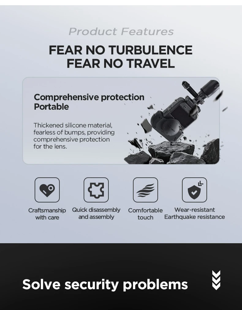 

Silicone Lens Cap for DJI Osmo 360 Accessories,Protective Lens Cap Action Camera Lens Protector Flexible Lens Guard Accessories