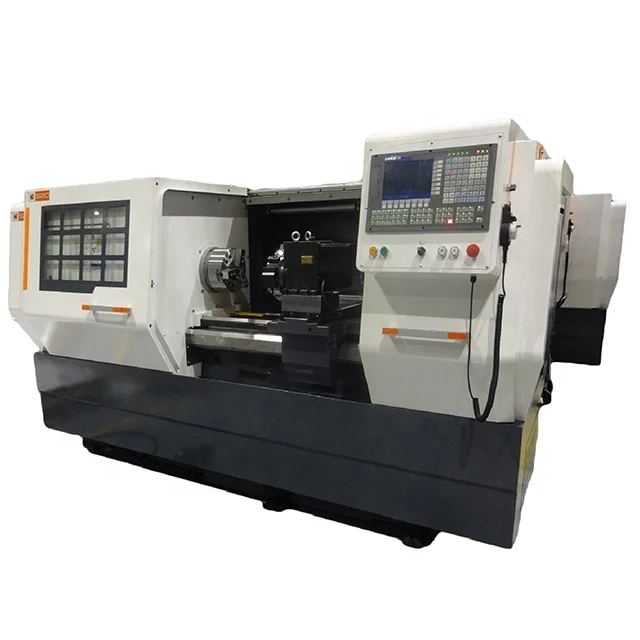 CK6163/3000 torno CNC de cama plana de alta resistencia Mesin Bubut Torno Para Metal CNC máquina de torneado Horizontal
