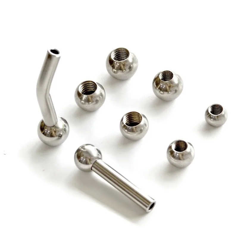 SS304 Stainless Steel Thread Hole Ball For CNC Later Machine