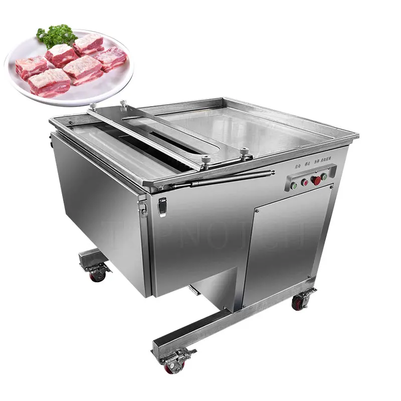 เครื่องเลื่อยกระดูกอัตโนมัติปรับแต่งได้เครื่องตัดเส้นตัดสเต็กซี่โครงหมู