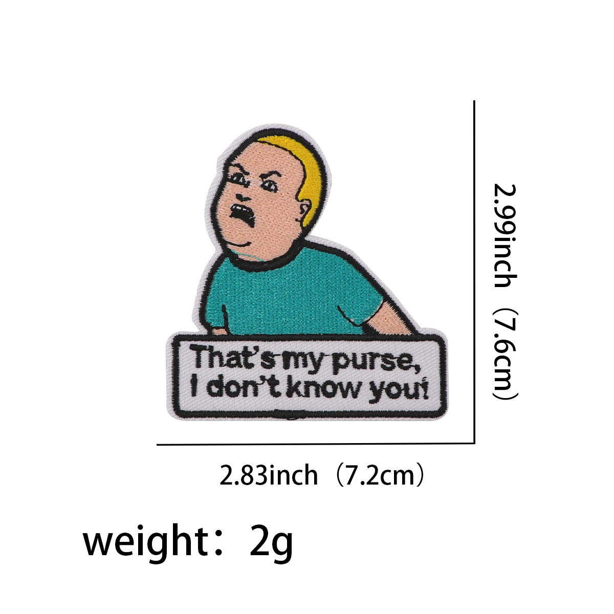 Patch bordir untuk pakaian perbaikan besi Fashion bordir DIY patch pada pakaian Applique stiker