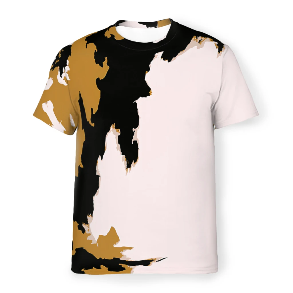 

Clyfford Still Inspiration Polyester TShirts Color Men Harajuku Streetwear Thin T Shirt Round Neck