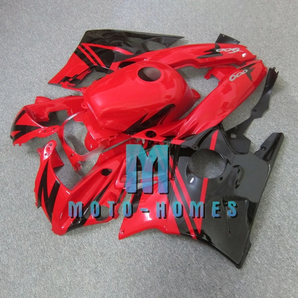 Bodywork Fairings Kit for CBR600 F2 1991 1992 1993 1994 91-94 CBR 600 Body Repair Rebuild Fairing Set+Tank Cover Black Red