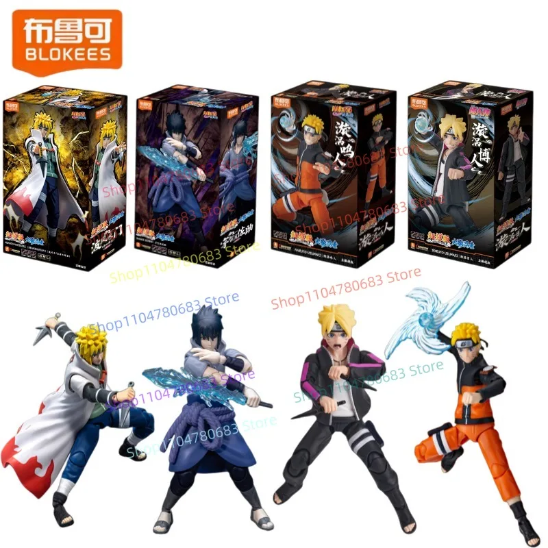 

Конструктор BLOKEES: Фигурки Наруто, Минато, Саске. Сборная модель, украшение, аниме-игрушка, подарок на праздник.