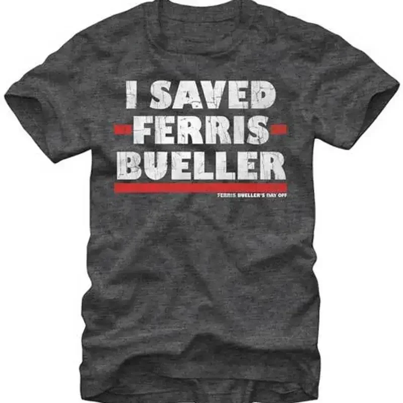 Ferris Bueller'S Day Off I Saved T Shirt New Small Only