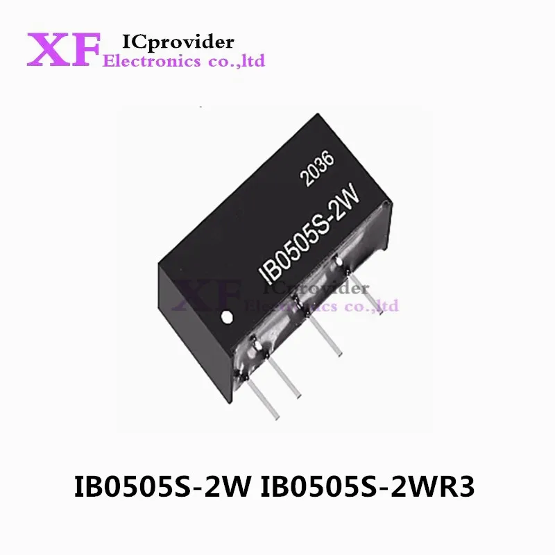 2Pcs IB0505S IB0505S-2W IB0505S-2WR3 Stabilized Power Module 5V to 5V DC DC Isolation Switch Power Supply