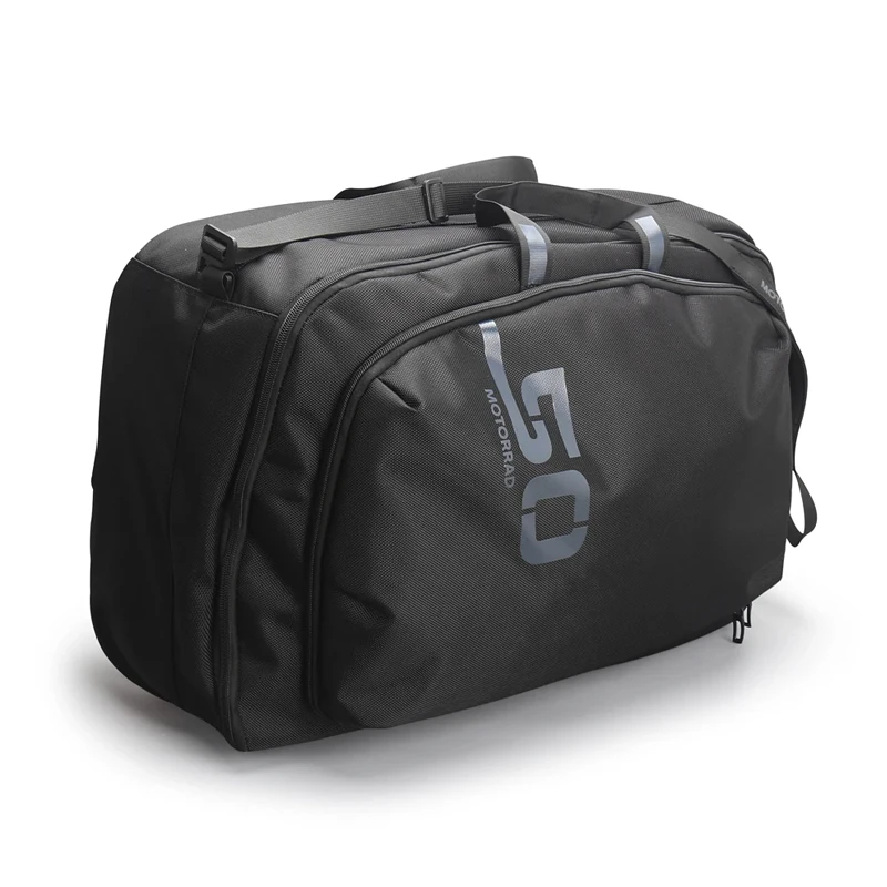 دراجة نارية سوداء مع شعار الأمتعة الجانب حقيبة داخلية لسيارات BMW R 1300 RT R1300 RT R1300RT r1300rt 2025 الغطاء العلوي حقيبة مقاومة للماء