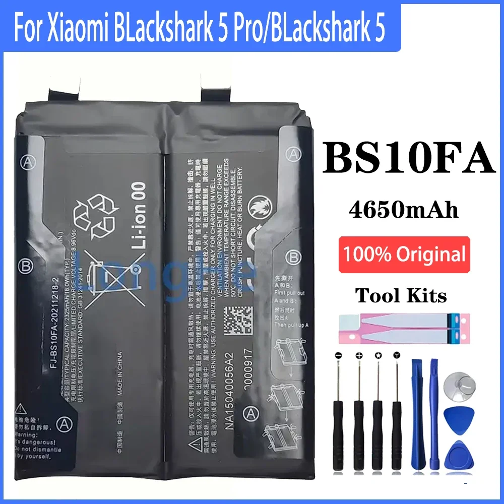 

Original BS10FA Battery for Xaiaomi Black Shark 5 Pro Blackshark Repalcement Phone Battery BS08FA for Black Shark 4 Pro Bateria