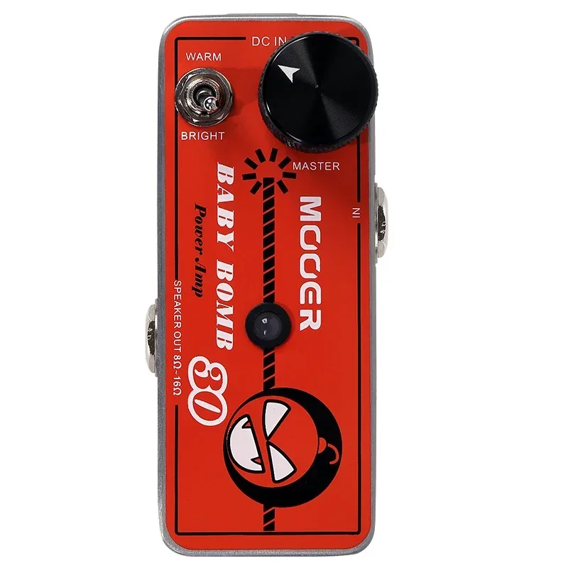 MOOER BABY BOMB Guitar Effect Pedal 30 Digital Micro Power Amplifier 30W Output Overcurrent Protection Pedal Guitarra Accessory