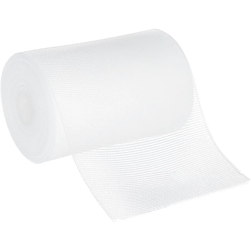 10,93 Yards durchscheinende Vorhänge Buckram 3,93 Zoll Nylon-Vorhänge zum Einnähen von Stoffen, weißes Kopfband für Vorhänge, Nähzubehör