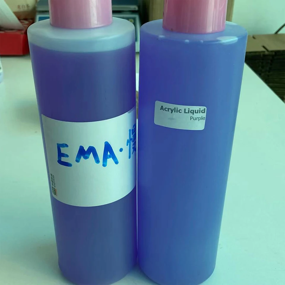 アクリルリキッド 1000ml 黄色 プロ用 クリスタル マニキュア
