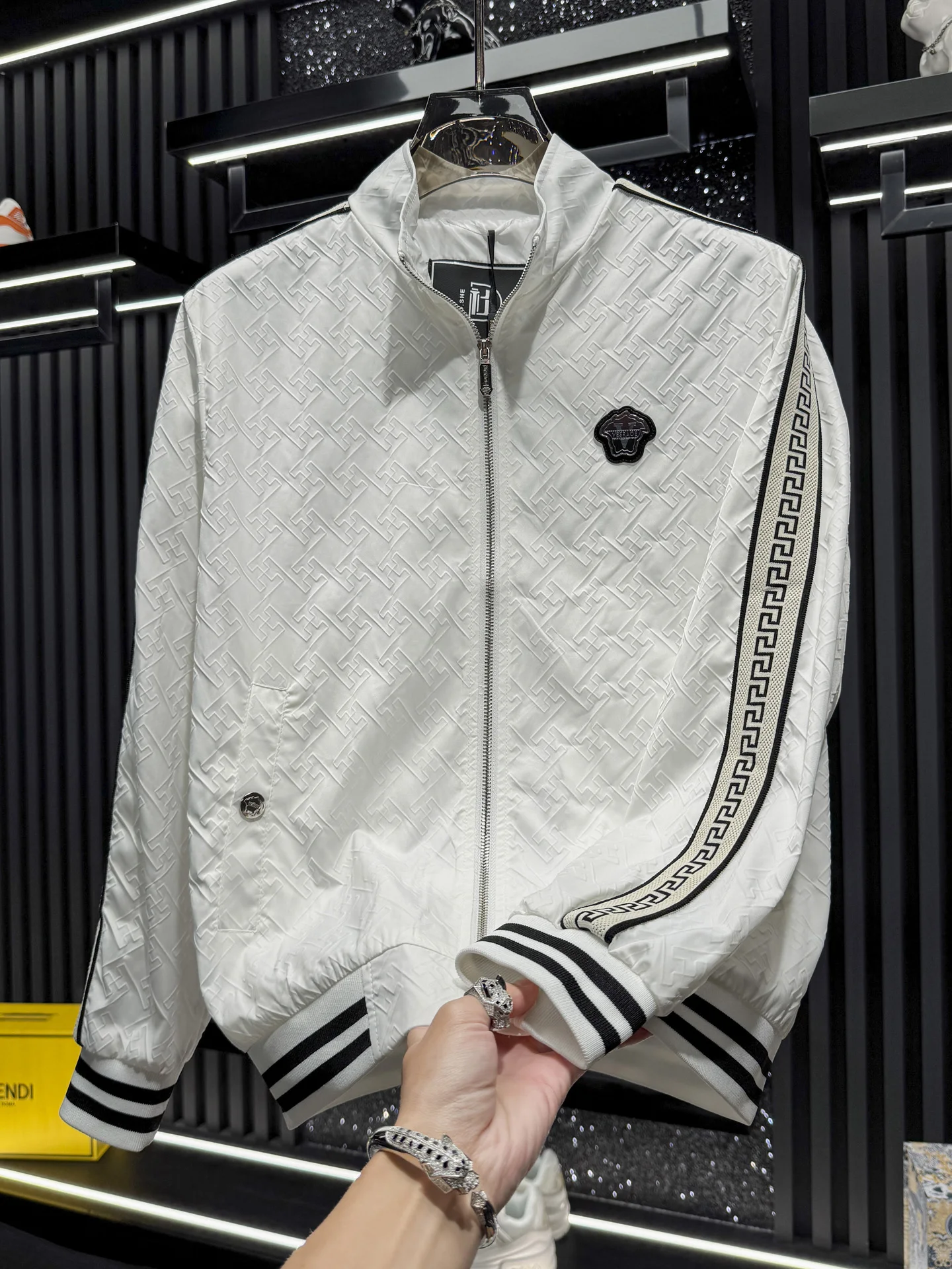 

Мужская повседневная куртка Ele: легкая, с воротником-стойкой, на молнии, с длинными рукавами, из полиэстера, модная, весна-осень